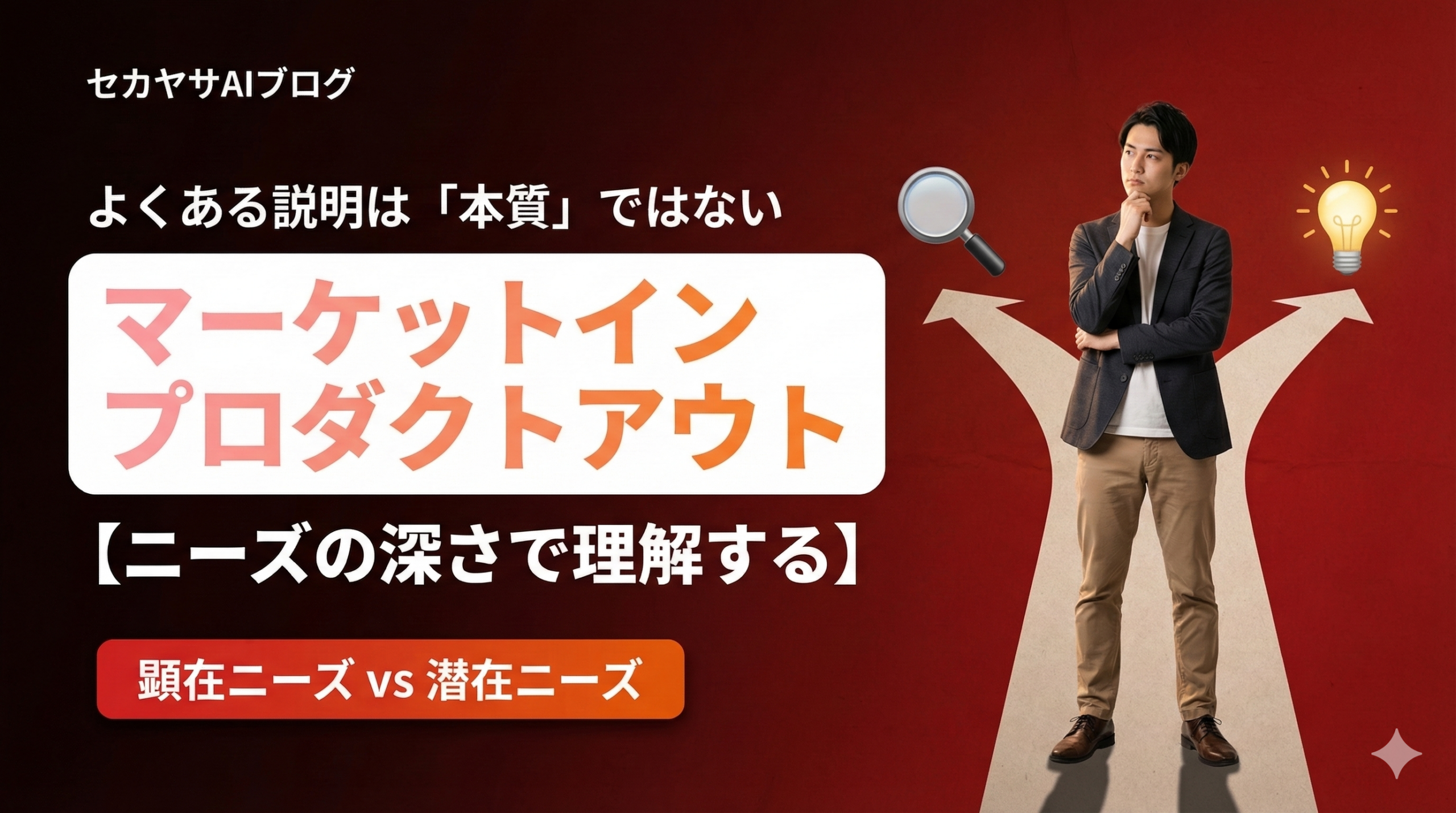 13. マーケットインとプロダクトアウト:よくある説明は「本質」ではない